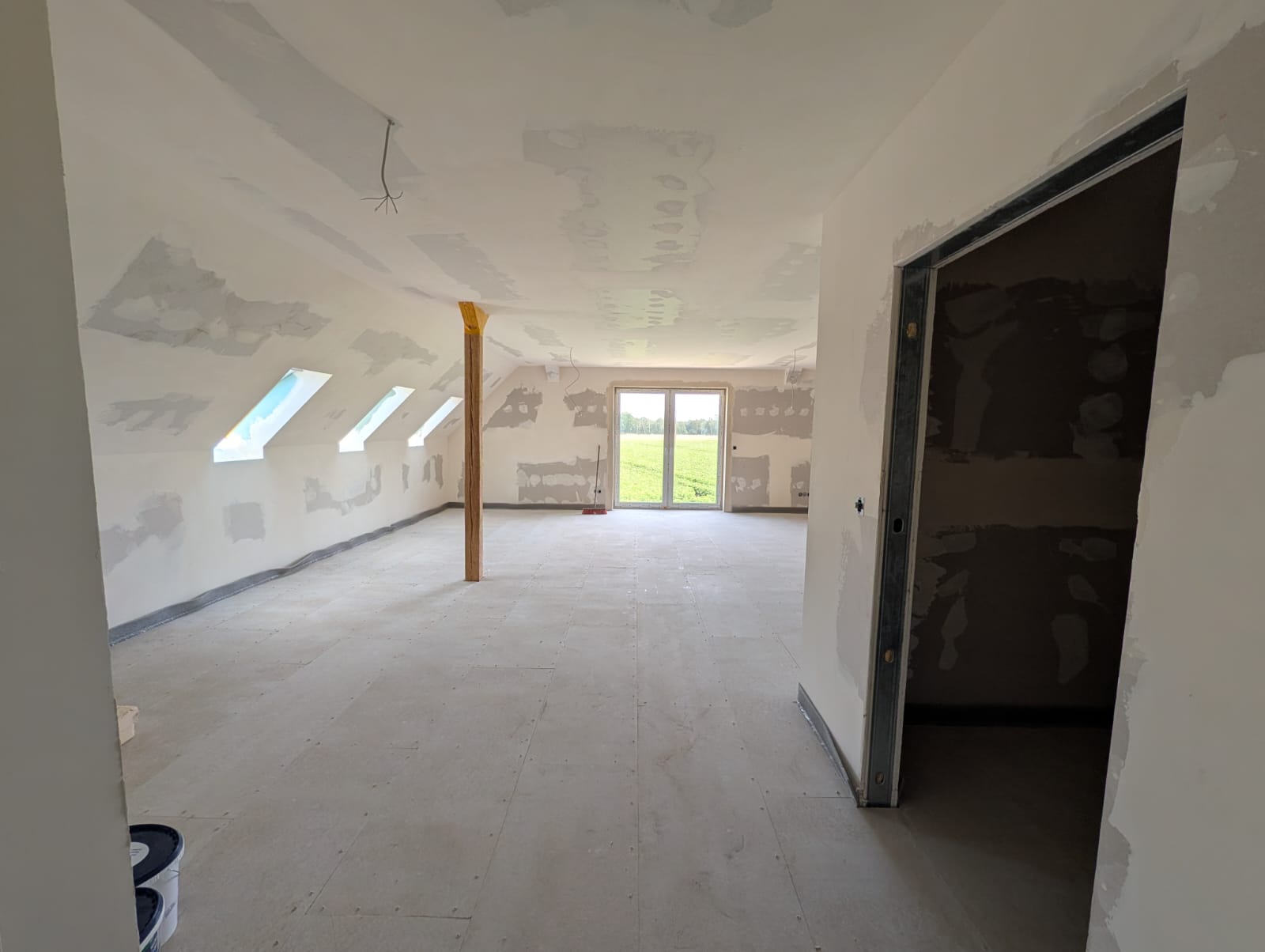 Dachgeschossausbau Rahden – fertiges Ergebnis, Projekt Matthias Wortmann