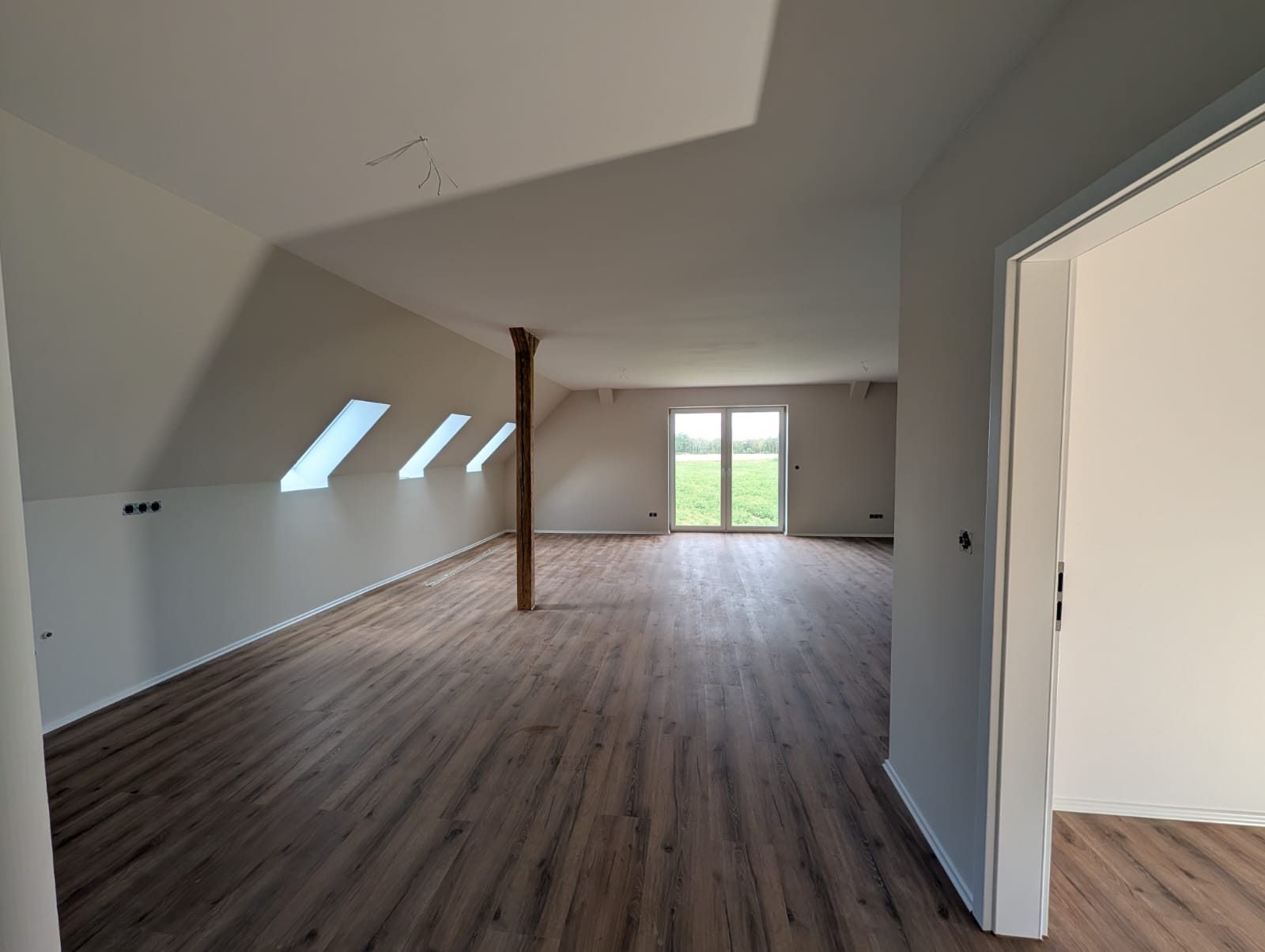 Dachgeschossausbau in Rahden nach dem Ausbau, fertiges Ergebnis