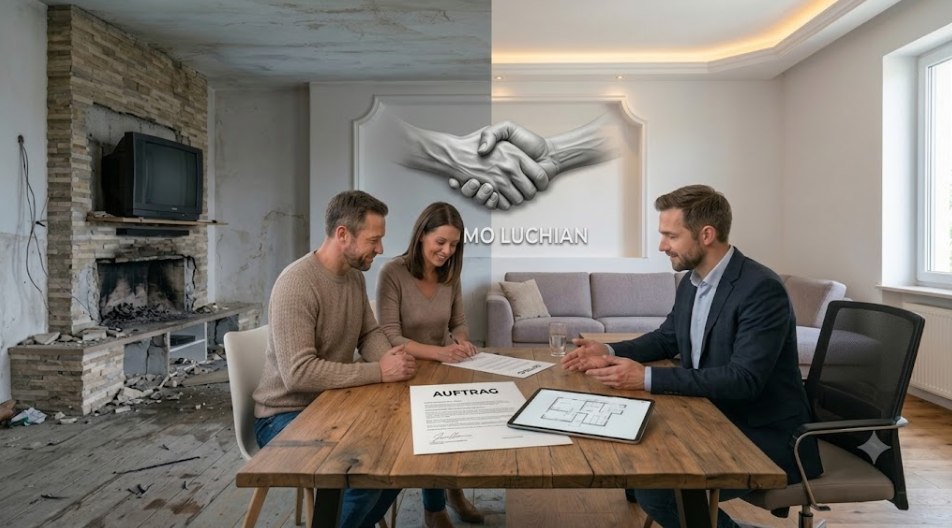 Schritt 2 – Festpreis-Angebot und Startplan von IMMO LUCHIAN