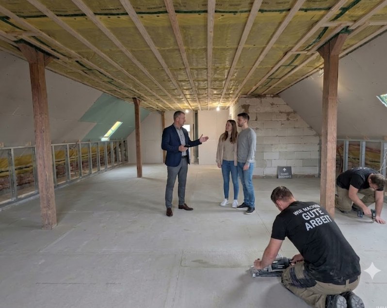 Schritt 3 – Bauphase und Projektbegleitung durch IMMO LUCHIAN